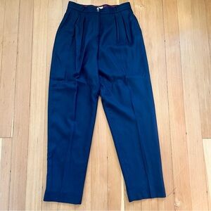 Vintage Liz Claiborne navy blue trousers L